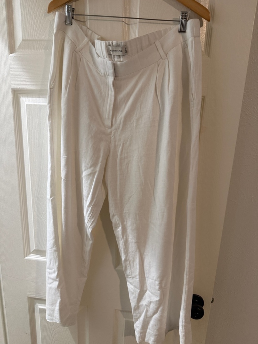 Abercrombie & Fitch White Sloane Tailored Pants